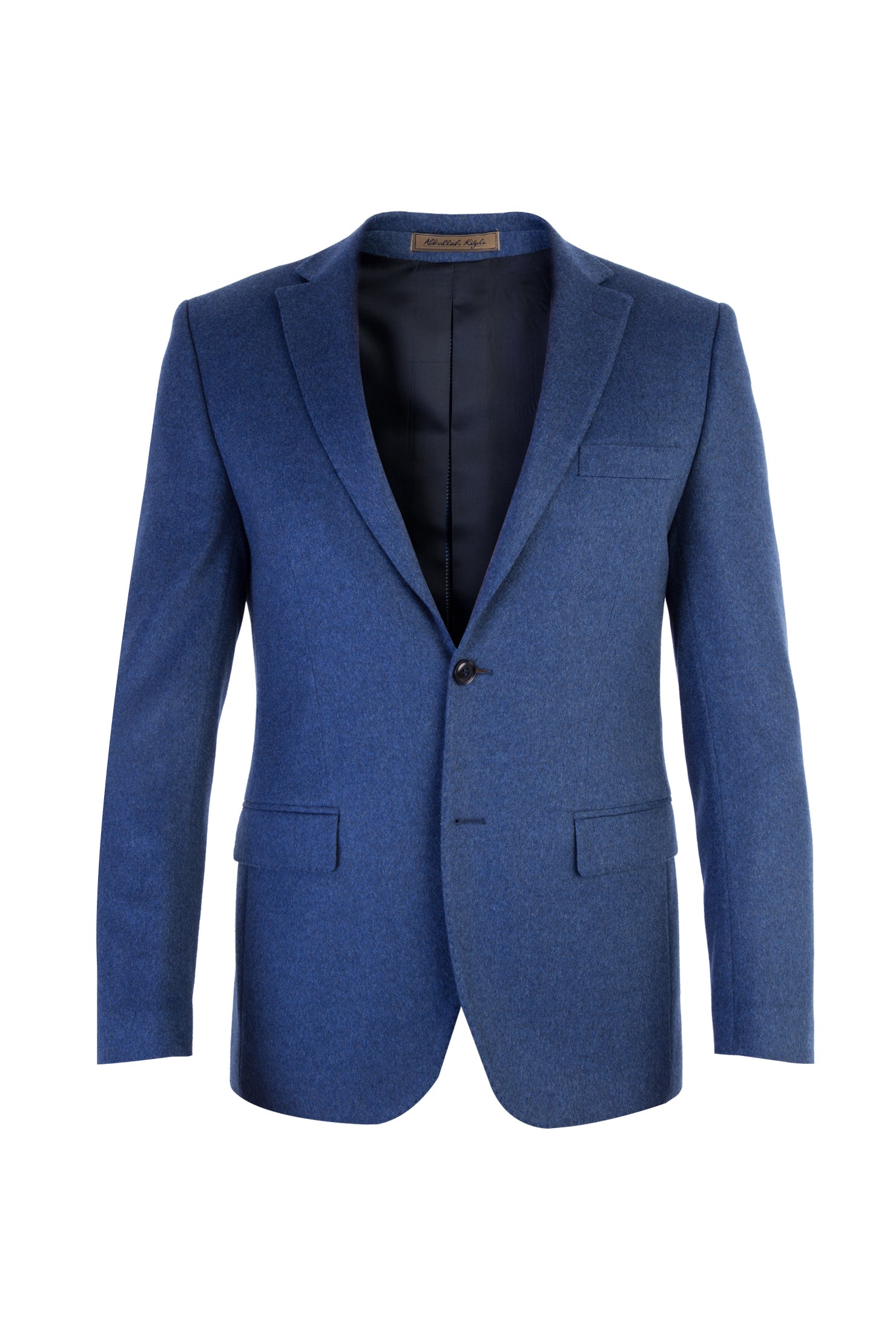 Açık Mavi Kaşmir Ceket