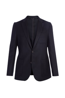Siyah 7 Drop Slim Fit Dar Kesim Ka?mir Spor Ceket-Abdullah Ki??l?