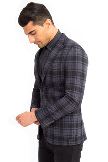 Antrasit Ekose Ceket