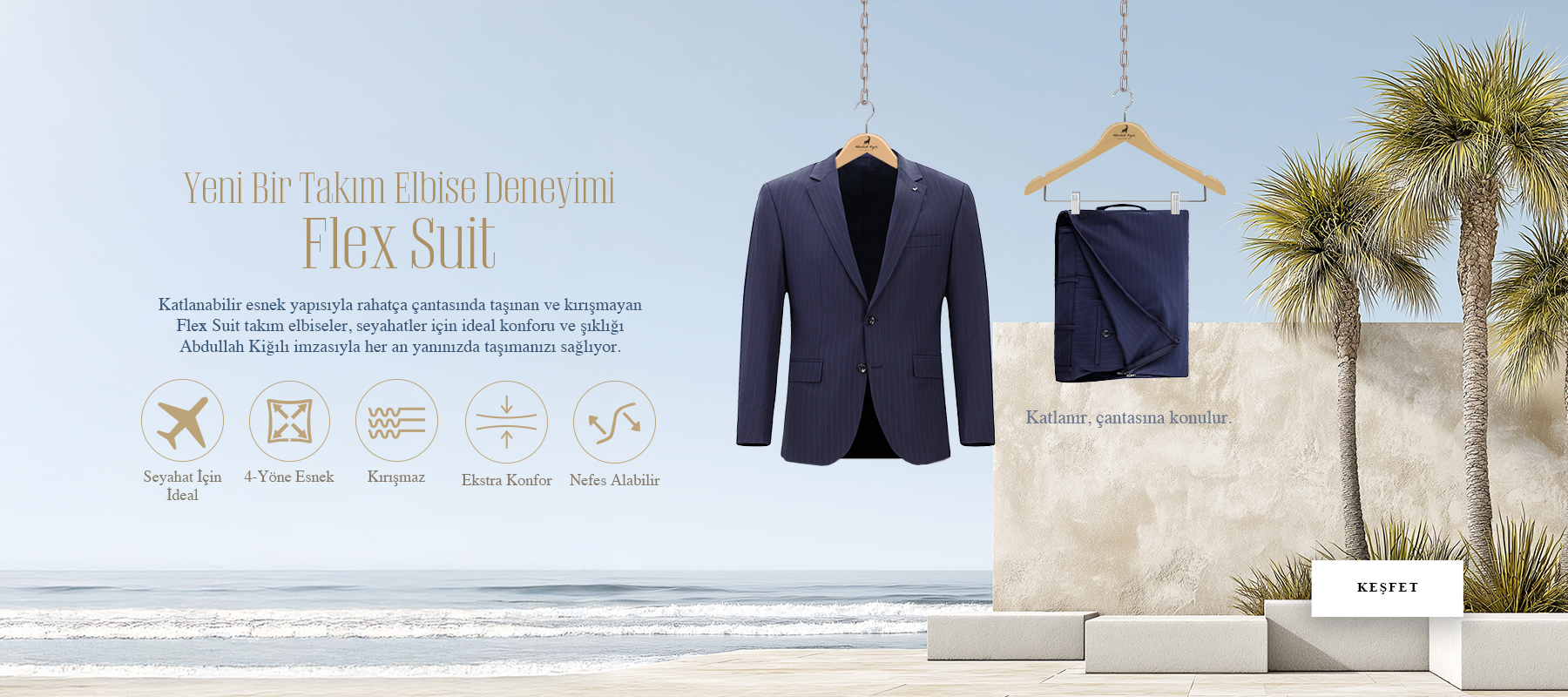 Yeni Takım Elbise Deneyimi Flex Suit