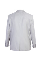 Açık Gri İtalyan Balıksırtı Yün Ceket