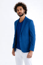 Mavi 6 Drop Regular Fit Standart Kesim Oxford Yün Ceket-Abdullah Ki??l?