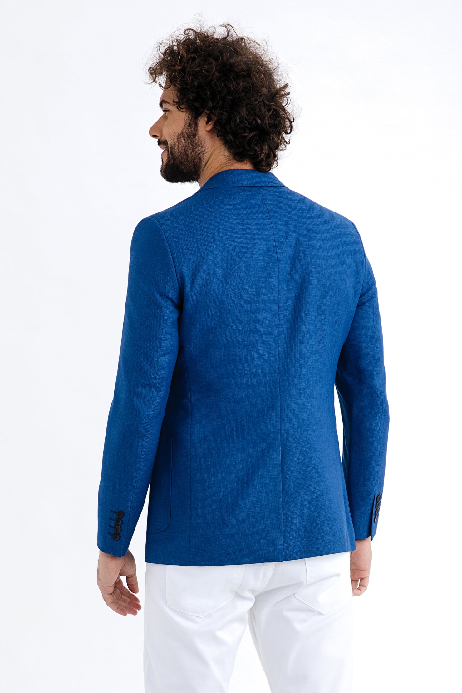 Mavi Regular Fit Oxford Yün Ceket