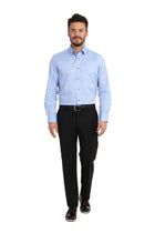 Siyah 4 Drop Relaxed Fit Rahat Kesim Klasik Kuma? Pantolon-Abdullah Ki??l?