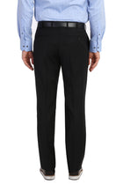 Siyah 4 Drop Relaxed Fit Rahat Kesim Klasik Kuma? Pantolon-Abdullah Ki??l?