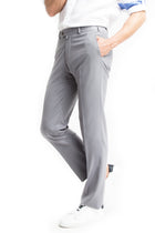 Aç?k Gri 6 Drop Regular Fit Standart Kesim Yünlü Klasik Kuma? Pantolon-Abdullah Ki??l?