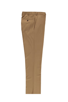 Açık Kahve - Camel Yünlü Klasik Kumaş Pantolon