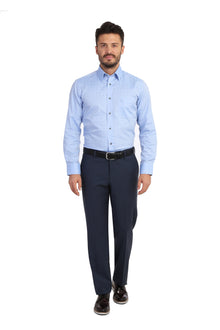 Petrol 6 Drop Regular Fit Standart Kesim Yünlü Klasik Kuma? Pantolon-Abdullah Ki??l?