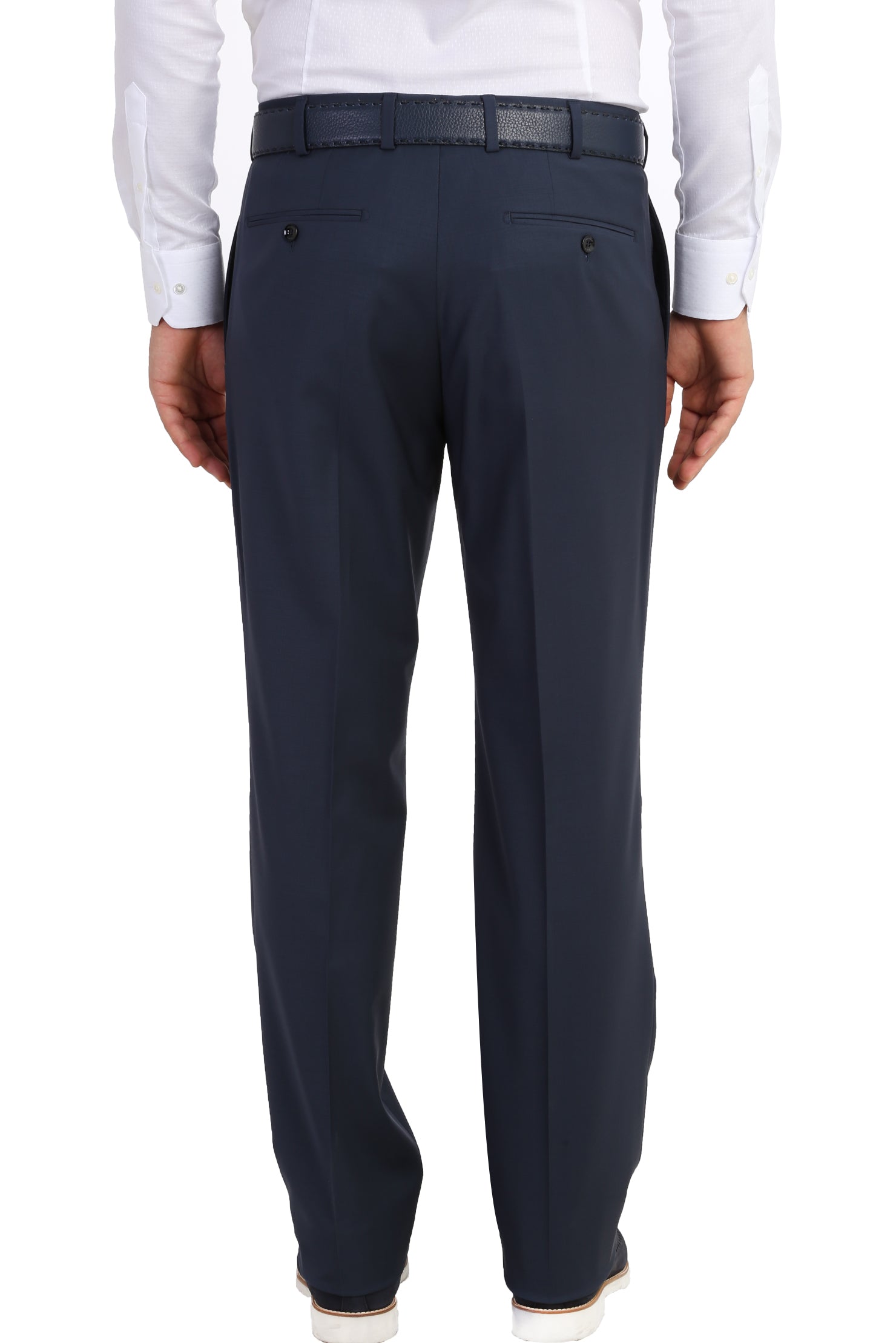 Petrol 6 Drop Regular Fit Standart Kesim Yünlü Klasik Kuma? Pantolon-Abdullah Ki??l?