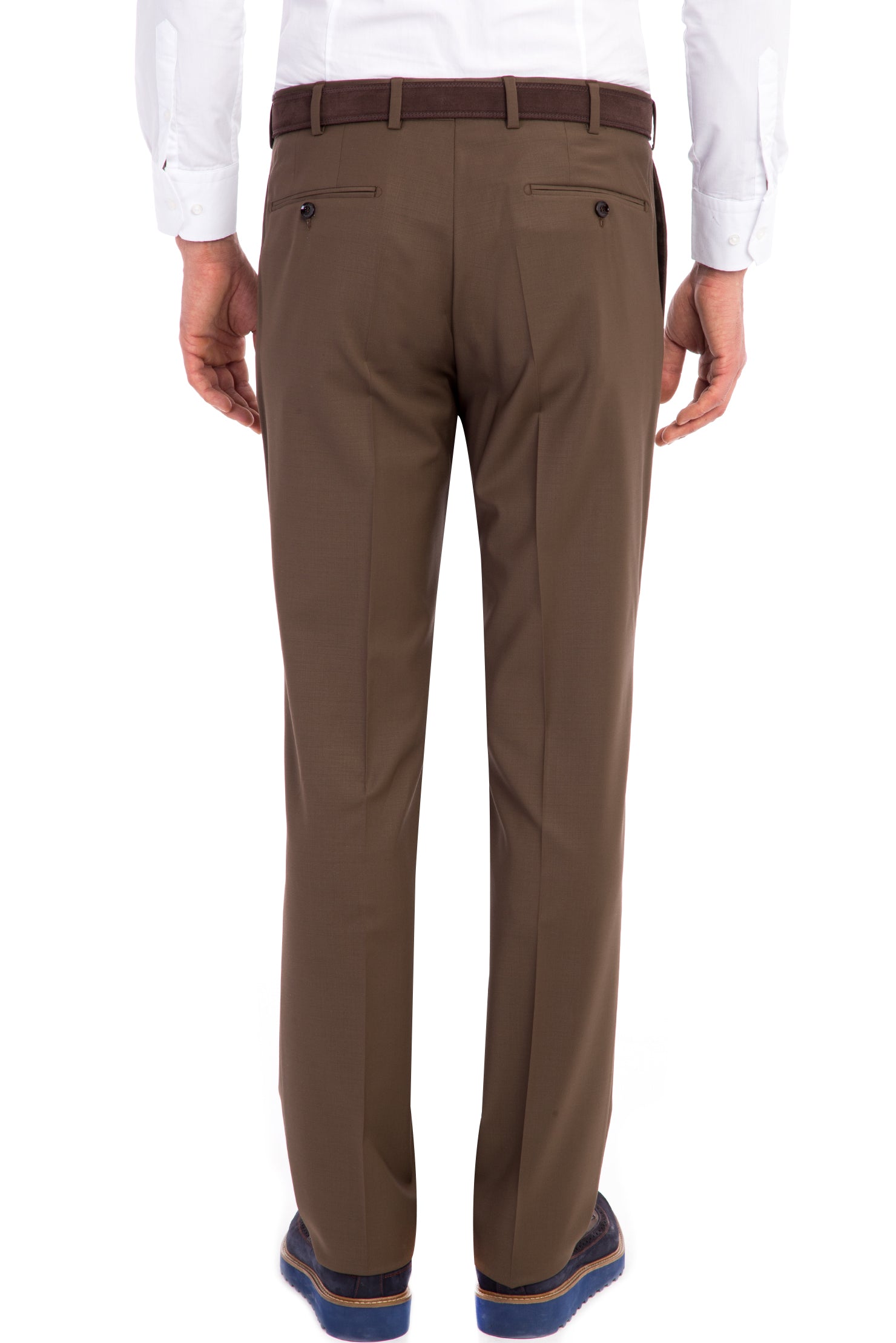 Toprak Yünlü Klasik Kumaş Pantolon