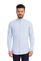 Açık Mavi Kz.Sant.Hakim Uk.Gömlek