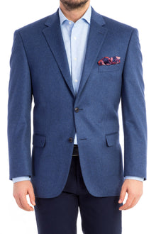 Aç?k Mavi 4 Drop Relaxed Fit Rahat Kesim Ceket-Abdullah Ki??l?