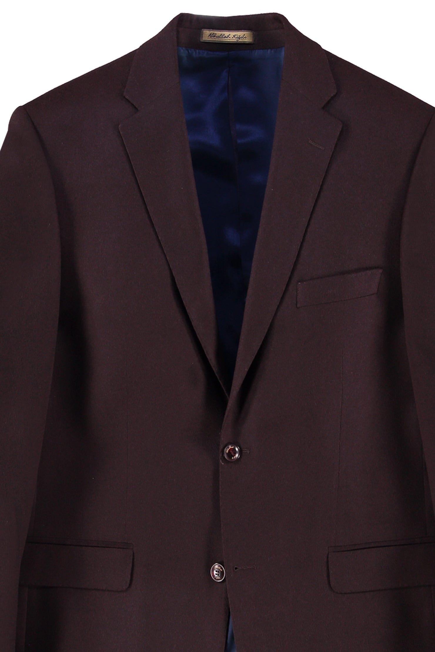 Bordo 6 Drop Regular Fit Standart Kesim Ceket-Abdullah Ki??l?