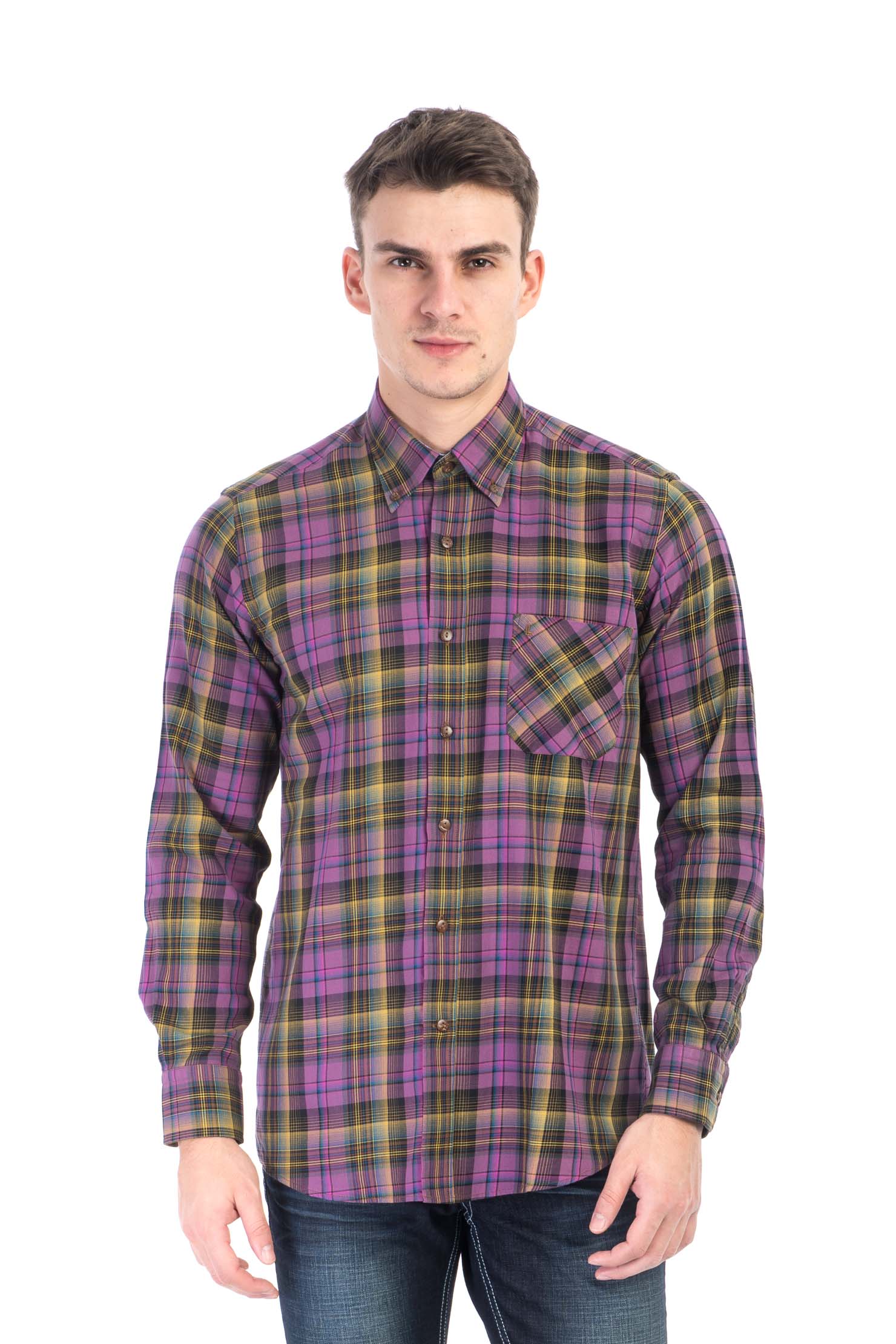 Kahve Jb.Pamuk Tasarım Gömlek