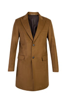 Açık Kahve - Camel Kaşmir Palto