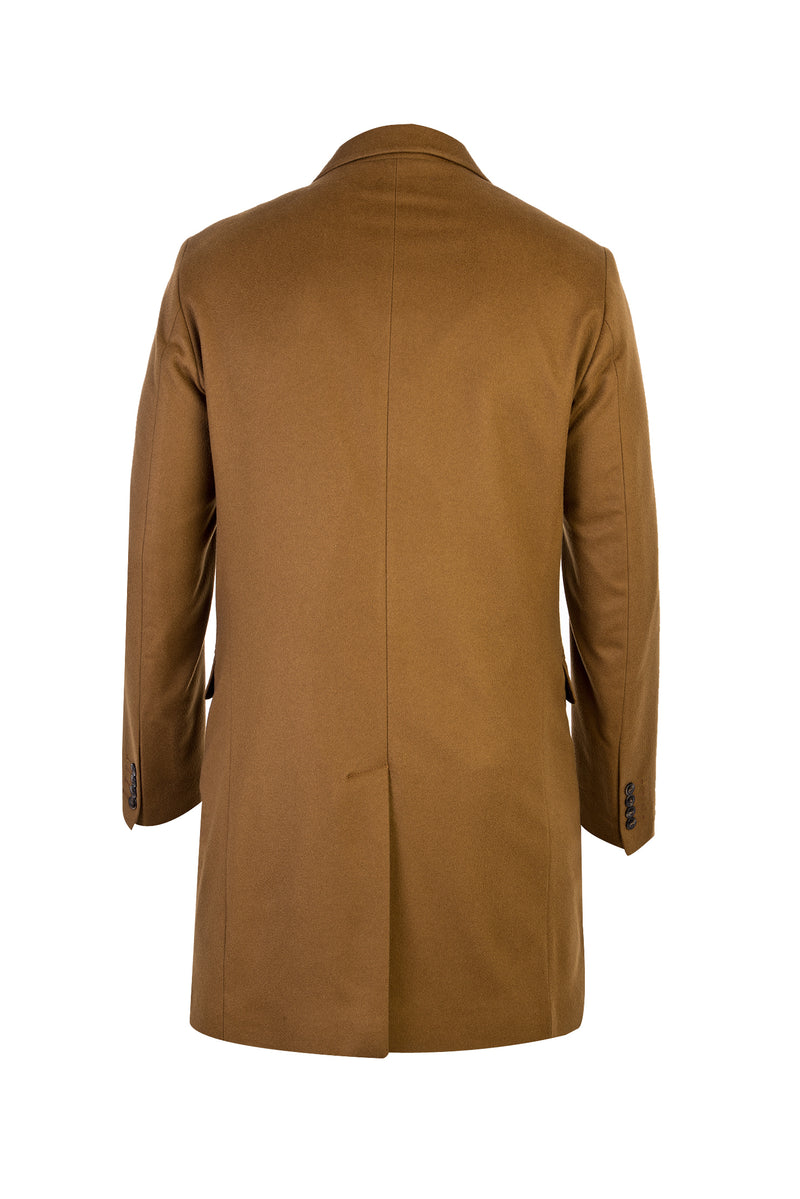 Açık Kahve - Camel Kaşmir Palto