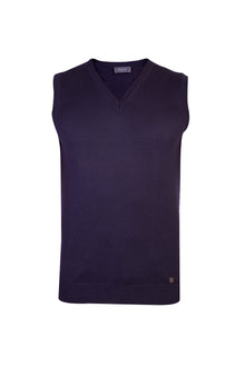 Mor A.K.Düz V Yaka Süveter