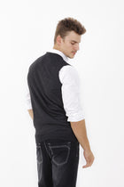 Antrasit A.K.Düz V Yaka Süveter