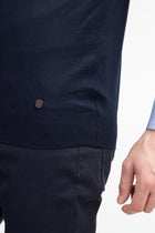 Lacivert Bisiklet Yaka Yünlü Süveter