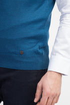 Petrol Bisiklet Yaka Yünlü Süveter