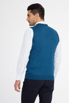 Petrol Bisiklet Yaka Yünlü Süveter