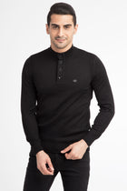 Siyah Bato Yaka Slım Triko