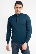 Petrol Bato Yaka Slım Triko