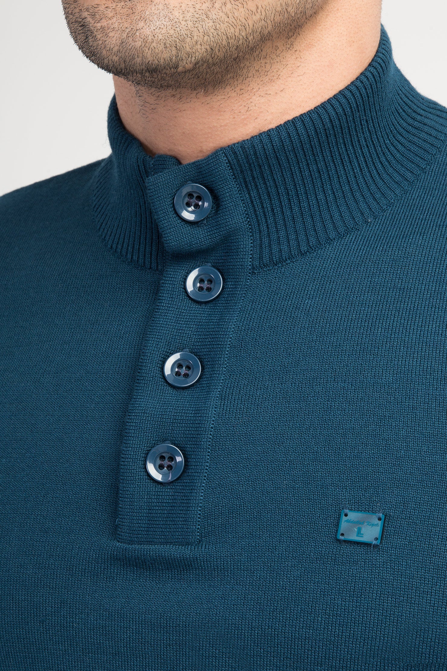 Petrol Bato Yaka Slım Triko