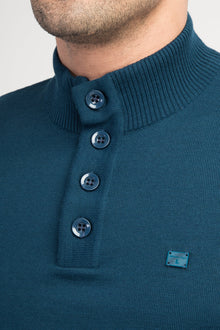 Petrol Bato Yaka Slım Triko