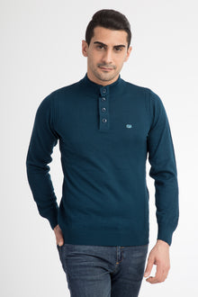 Petrol Bato Yaka Slım Triko