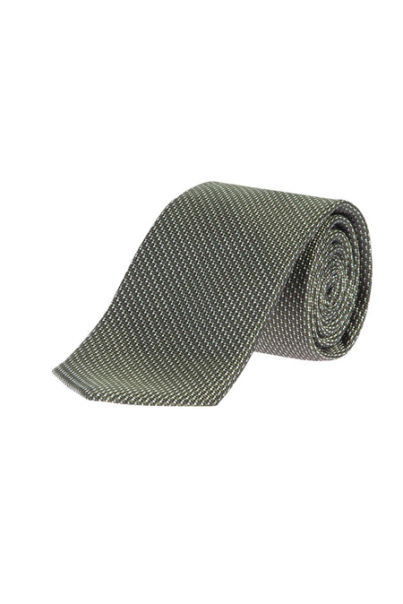 Koyu Yesil İtalyan Desenli Kravat