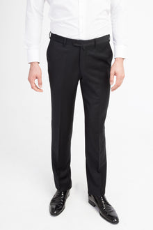 Siyah Flanel Kumaş Pantolon