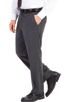 Orta Füme 4 Drop Relaxed Fit Rahat Kesim Klasik Kuma? Pantolon-Abdullah Ki??l?