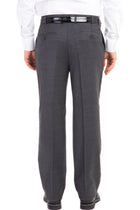 Orta Füme Yünlü Klasik Flanel Kumaş Pantolon