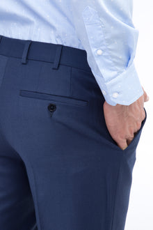 Mavi Flanel Kumaş Pantolon