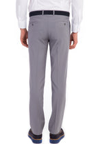Aç?k Gri 4 Drop Relaxed Fit Rahat Kesim Klasik Kuma? Pantolon-Abdullah Ki??l?