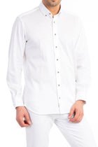 Beyaz A.K Bgt Örme D.Y. Gömlek