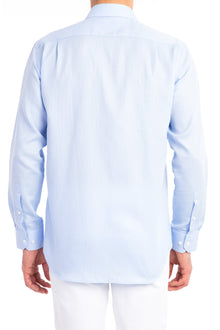 Açık Mavi A.K Kz Klasik Armürlü Göm