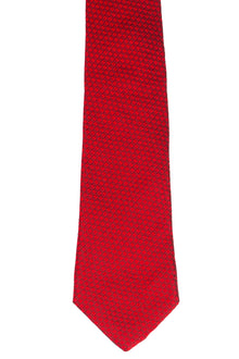Kırmızı İtalyan Desenli Kravat