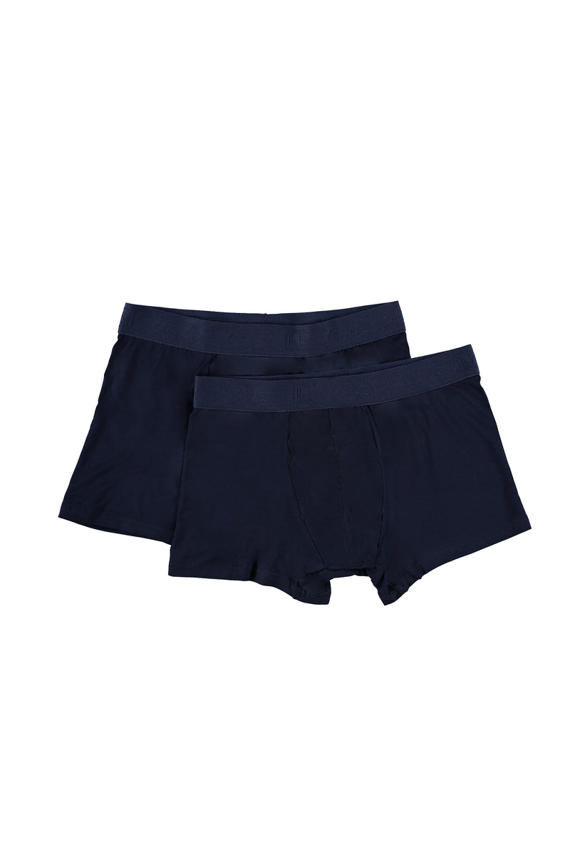 Lacivert Bambu Boxer