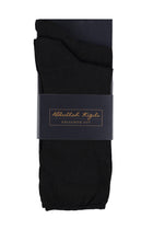 Siyah 2'li Düz Çorap Seti