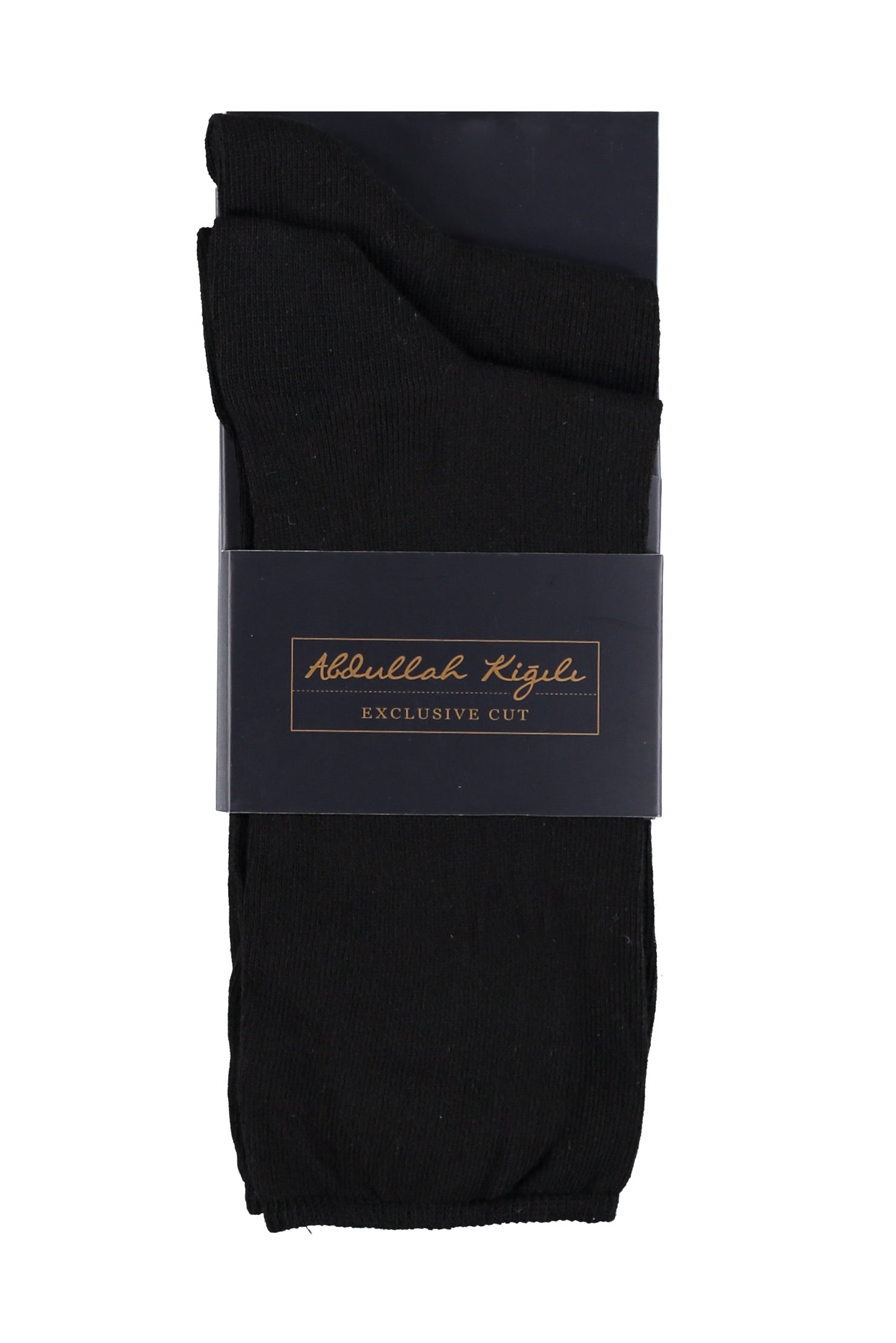 Siyah 2'li Düz Çorap Seti