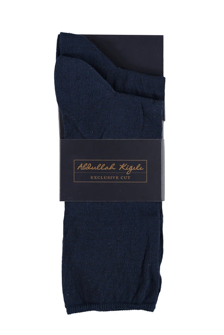 Lacivert 2'Lı Lastıksız Pamuk Erk.