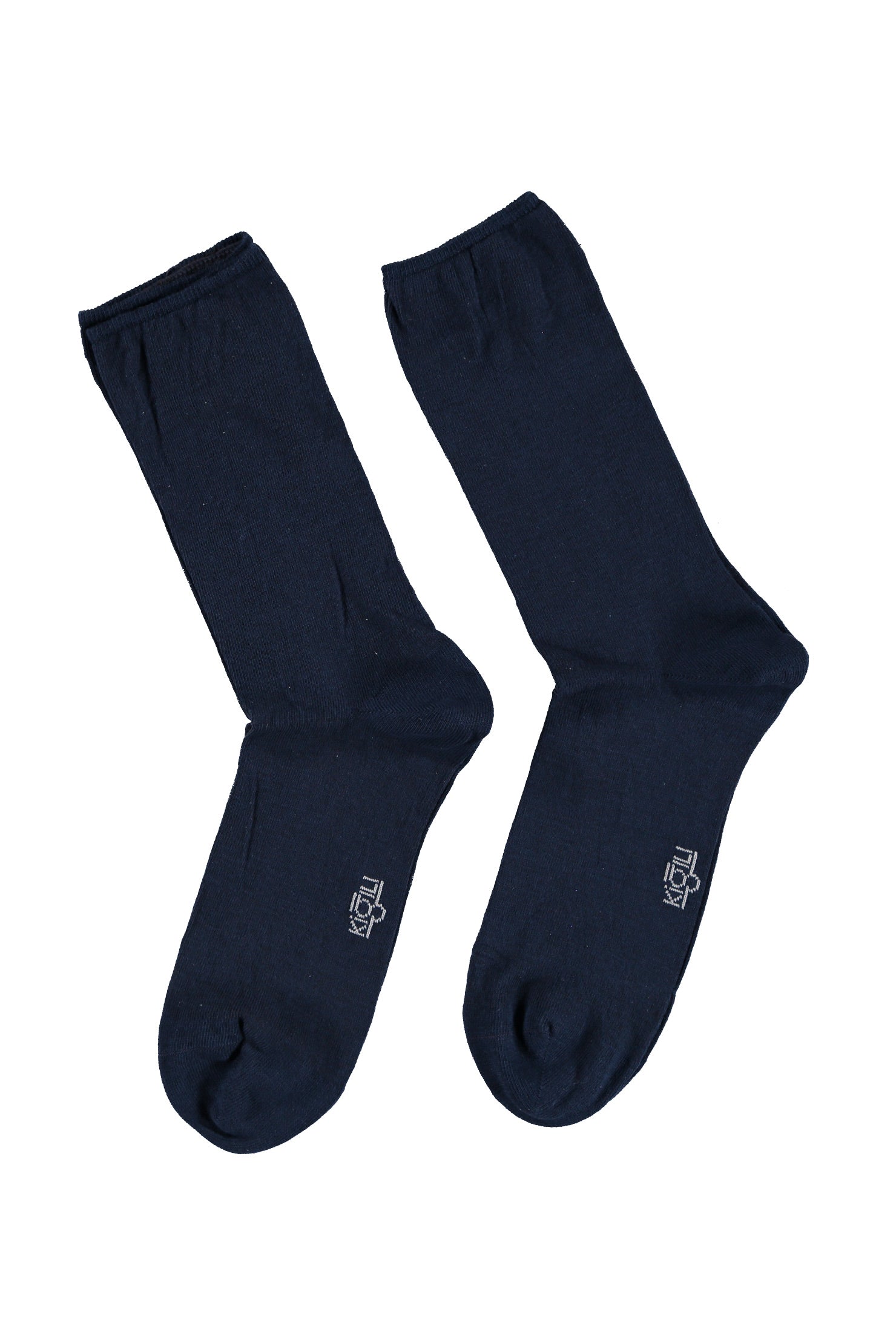 Lacivert 2'Lı Lastıksız Pamuk Erk.