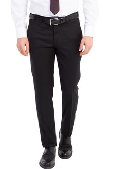 Siyah 6 Drop Regular Fit Standart Kesim Klasik Kuma? Pantolon-Abdullah Ki??l?