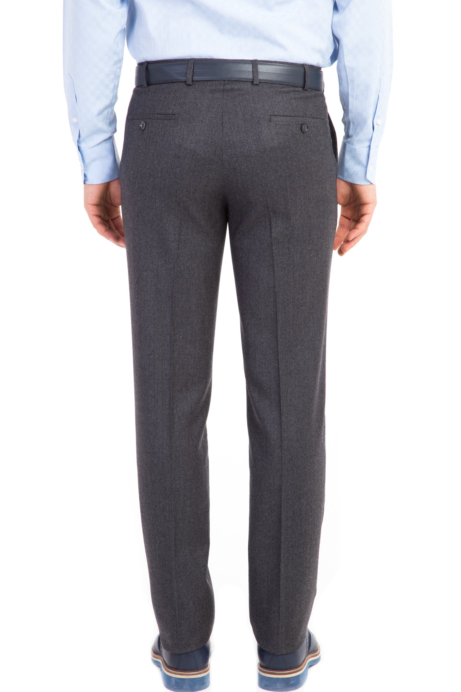 Orta Füme 6 Drop Regular Fit Standart Kesim Klasik Kuma? Pantolon-Abdullah Ki??l?