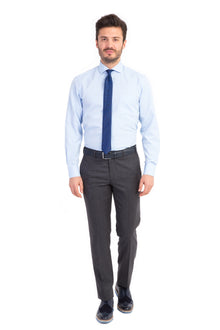 Orta Füme 6 Drop Regular Fit Standart Kesim Klasik Kuma? Pantolon-Abdullah Ki??l?