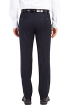 Lacivert 6 Drop Regular Fit Standart Kesim Klasik Kuma? Pantolon-Abdullah Ki??l?