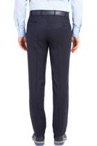Koyu Mavi 4 Drop Relaxed Fit Rahat Kesim Klasik Kuma? Pantolon-Abdullah Ki??l?