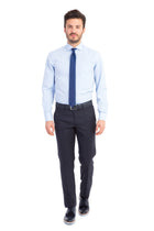 Koyu Mavi 4 Drop Relaxed Fit Rahat Kesim Klasik Kuma? Pantolon-Abdullah Ki??l?
